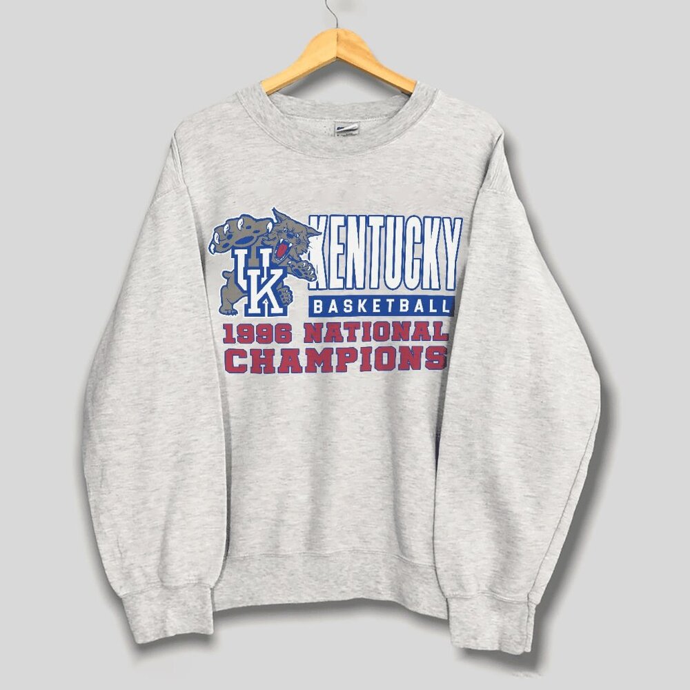 1996 University of Kentucky Wildcats Basketball National Champions Sweatshirt